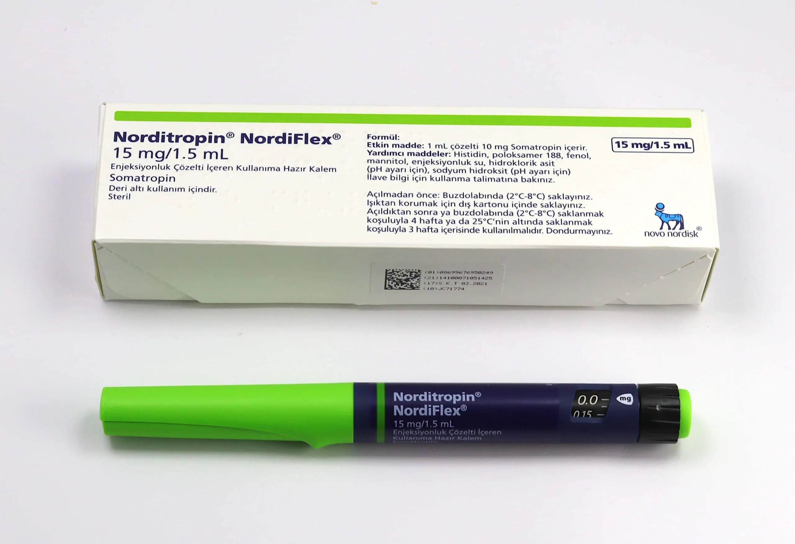 NORDITROPIN NordiFLEX 45 IU 15 mg